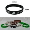 36 PCS Football Motivational Rubber Bracelets - Super Bowl Sports/Football Birthday Party Favors Supplies Decorations Gifts Prize Silicone Wristbands