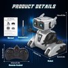 REMOKING Robot Toy, STEM Remote Control Robot Toys for Kids, Educational Intelligent RC Robots with Dance, LED Eyes, Interactive Smart Robot Toys Gifts for Boys Girls Kids 3 4 5 6 Years Old