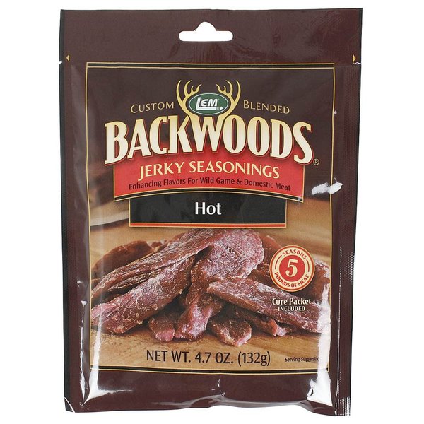 LEM Backwoods Hot Jerky Seasoning, 5 Lbs.
