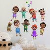 RoomMates RMK4958SCS Cocomelon Peel and Stick Wall Decals
