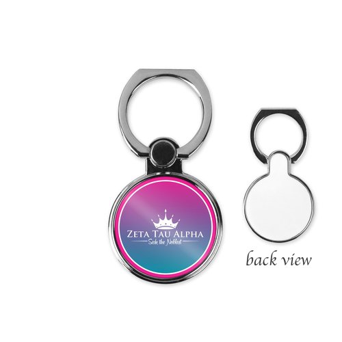 Zeta Tau Alpha Sorority Ring Stand Phone Holder (Zeta Tau Alpha #10)