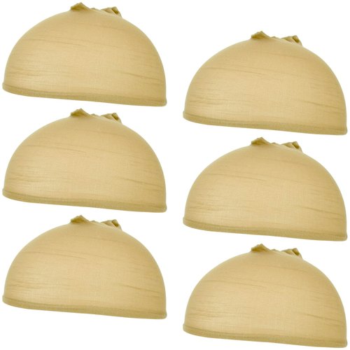 6 Pcs Wig Caps, Ultra Thin Stocking Wig Cap, Unisex Breathable, Sweat Absorber Hair Wig Caps for ...