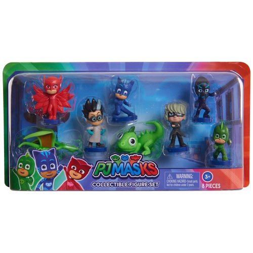 PJmasks Collectible Figure Set 8 Pieces