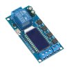 DROK Timer Relay, Time Delay Relay DC 5V 12V 24V Delay Controller Board Delay-off Cycle Timer 0.01s-9999mins Trigger Delay Switching Relay Module with LCD Display Support Micro USB 5V Power Supply