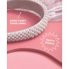 xo, Fetti Bachelorette Party Decorations Pearl Bride Headband | White Headpiece Bridal Shower Gift, Bridesmaid Favors