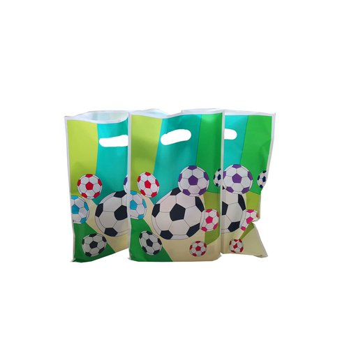 LYT 30PCS Soccer Gift Bags Treat Candy Bags Soccer Goodie Bags Soccer Theme Gift Bags for Birthday Kids Party Football Themed Party Favors