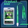 Tenceur 30 Pcs Video Game Party Favors VIP Lanyards Video Game ID Badge Holder VIP Pass Holder Tickets Invitation Gaming Party VIP Pass Lanyards for Gamer school Birthday Party Supplies