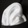 ROYAL SILK Fine White 100% Silk Pocket Square for Men Full-Sized 17"x17"