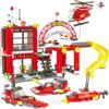 Liberty Imports STEM Building Blocks Sets, Compatible Model Building Toys Gift for Boys Age 6-12 (Fire Rescue)