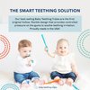 Baby Teething Tubes - Made in The USA Baby Teething Toys - Soft & Durable Infant Toys and Toddler Silicone Teether - 7 Inches, Mint - Baby Must Haves for Teething Relief - Food Safe & Easy to Clean