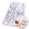 120 Slots Nail Stickers Storage Book Empty Nail Stickers Album Holder Photo Collection Book Water Decals Display Showing Shelf Binder Stencils Collecting Card Case Manicure Tools (Lvander)