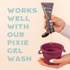 Pixie’s Public Restroom Menstrual Cup Wash Case 12oz - Collapsible Cleaner Container to Clean Your Menstrual Disc & Period Cup - Microwavable Friendly - Foldable for Travel - Sterilizer Case Holder