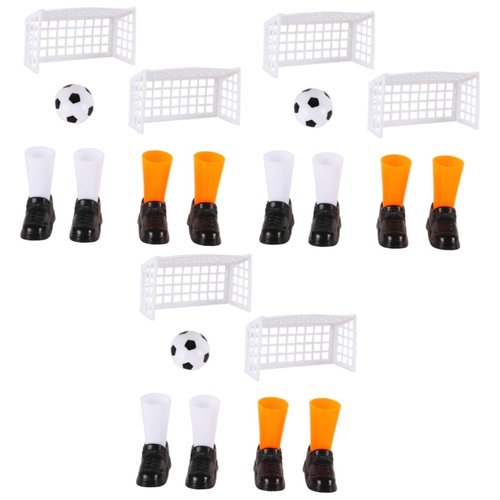 Vaguelly Kids Football Toys 3 Sets Finger Football Soccer Plaything Soccer Funny Finger Kids Educational Kids Mini s for Kids Interactive Soccer Desktop Soccer Finger Puppet