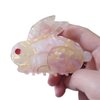 Pink Bunny Hair Clip,Cellulose Acetate Hair Clips,Small Claw Clips for Women,Hair Accessories