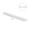 Bzbuy Nail File 50 PCS Professional Double Sided 100/180 Grit Nail Files Emery Board Zebra Manicure Pedicure Tool and Nail Buffering Files