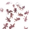 JUXINGDAZYF 60 Pieces Mini Plastic Babies 1 Inch Baby Doll for Baby Shower Party Favors, Party Decorations, Baby Bathing and Crafting（Dark