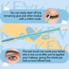 KevKev Lash Remover for Lash Extensions Remover 10ml Lash Cluster Remover for Cluster Lashes Eyelash Remover with Lash Brush Cotton Swabs Lash Glue Remover Lash Bond and Seal Easy Removal Adhesive