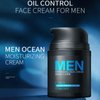 Cool Oil Control Mens Skin Care Set, Stocking Stuffer For Men Skincare Set With Mens Face Wash, Mens Face Moisturizer, Toner, Lotion, Face Mask, Mens Facial Care Kit, Hydrating, Deep Cleansing