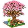 Cherry Bonsai Tree Building Sets, Original Scene Music Cherry Blossom Tree Building Kit 2008 Pcs,Type :Symphony. Sakura Tree House Building Set, Cherry Tree Building Set, Sakura Tree Building Set.