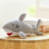BSTAOFY 20'' Light up Shark Stuffed Animal Glow Soft Plush Toys Ocean Species LED Night Lights Birthday Valentines Christmas for Toddler Kids, Gray