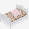 Vaguelly 6pcs Miniature Dollhouse Pillows 1:12 Scale Mini Cushions Tiny House Simulated Pillow Cushions Furniture Model Toy for Sofa Bed Couch Accessory Pink