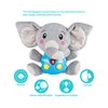 PowerTRC Plush Elephant Music Baby Toys 0-6 Months 6-12 Months Light Up Infant Toys 0-3 Months Elephant Toys Stuffed Animals for Girls New Born Baby Toys Boys & Girls Toddlers Musical Toys