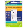 Leviton GFCI Outlet with Guidelight, 20 Amp, Self Test, Tamper-Resistant with LED Indicator Light, Replaces Plugged in Night Light, GFNL2-W, White