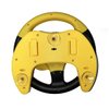 Yohencin Baby Steering Wheel Toy, Kids Steering Wheel for Car Backseat a Variety of Car Sound Effects to Develop Baby's Auditory Skills. (Yellow)