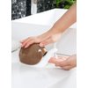 Cute Snail Soap Dispenser for Kitchen Bathroom etc. (120ML) (Brown)
