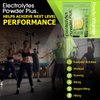 PowderVitamin Electrolytes Powder Plus Keto, Lemonade (100 Servings) 0 Sugar, No Maltodextrin,1000mg Potassium,120mg Calcium,120mg Magnesium,Organic Vitamin C,Zero Calories, Energy Hydration Powder