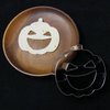 Auktosmn Pumkin Cookie Cutter-2.7 Inch-Diswasher Safe-Mini Halloween Cookie Cutter Shape for Baking