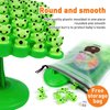 kykake Frog Balance Game Toys,Two-Player Balance Game Tree Parent-Child Interactive Family Tabletop Puzzle Game Montessori Toy,Birthday Christmas Bulk Frogs Board Game for Kids Adults (Frog)