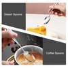 SONGZIMING Demitasse Espresso Spoons, Mini Coffee Spoon, 18/10 Stainless Steel Small Spoons for Dessert, Tea,Set of 8
