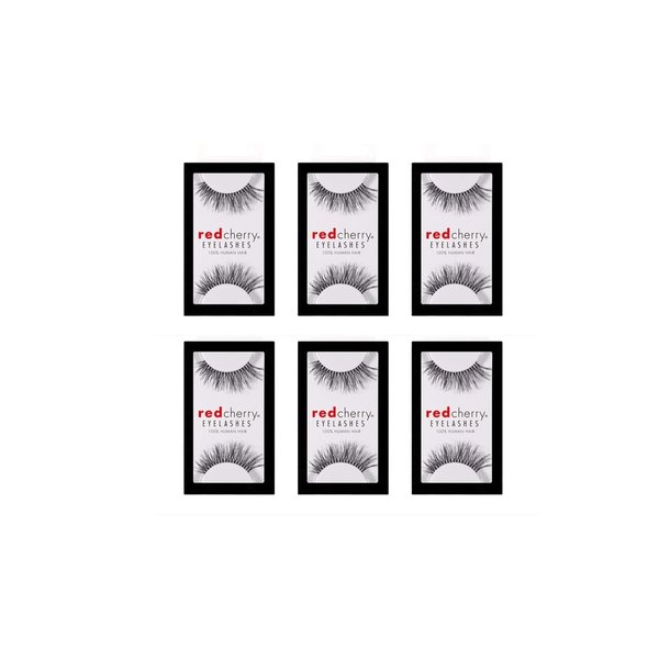 Red Cherry #217 False Eyelashes (Pack of 6 Pairs)