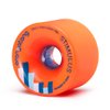 Orangatang Stimulus 70 mm 80a Freeride Longboard Skateboard Wheels w/Loaded Jehu V2 Bearings (Orange, Set of 4)