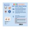 Kid’s Boo Boo Ice Packs w/ Ultra Soft and Fun Sleeves - Hot and Cold Therapy - Children’s Pain Relief Cold Compress for Injuries (Panda)