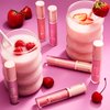 Juvia's Place Pink Smoothie Gloss Pink Velvet - Splash of Pink & Mauve Tones, Hydrating Cream Lip Gloss, Full-Intensity Pigments With Nourishing Cocoa Butter And Chia Oil