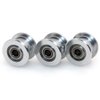 3Dman GT2 20 Toothless Bore 5mm Aluminum Timing Belt Idler Pulley for 6mm Width 3D Printers (10pcs)