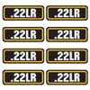22LR Ammo Can Stickers, Waterproof Ammo Box Organizer Sticker Pack, Durable Ammo Can Labels - Ammo Storage Box Vinyl Sticker Set, Ammo Can Organizer Label Sticker - Pack of 8