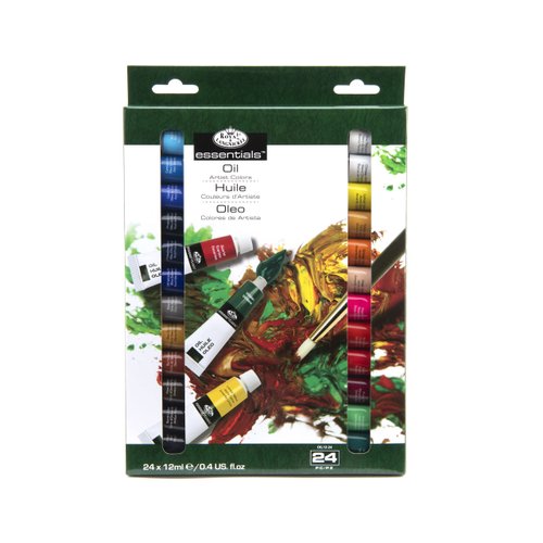 Royal & Langnickel Oil Paint PK 24/PKG, Yellow