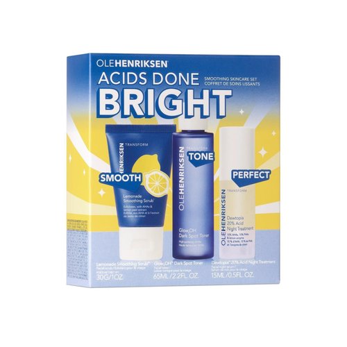 OLEHENRIKSEN Acids Done Bright Smoothing Skincare Set