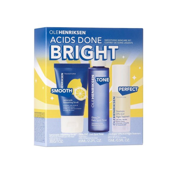 OLEHENRIKSEN Acids Done Bright Smoothing Skincare Set