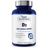 1MD Nutrition Vitamin D3 5000 IU Softgels | Bone Health, Muscle Function, & Immune Support | Gluten Free and Non-GMO with Organic Avocado Oil | 3-Month Supply