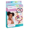 Make It Real: Rainbow Dream Jewelry Kit - Create 3 Unique Charm Bracelets & A Ring, 123 Pieces, Includes Play Tray, All-In-One, DIY Colorful Bead Jewelry Kit, Tweens & Girls, Arts & Crafts, Ages 8+
