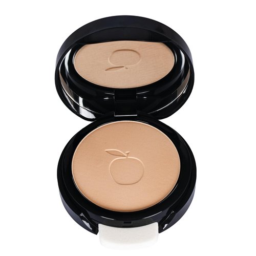 Idun Minerals - 2-In-1 Pressed Powder and Foundation - Multi-functioning Powder With A Perfecting Matte Finish - Easily Blendable And Buildable, Vegan Formula - Osterlen Medium - 0.27 oz