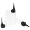 Beaupretty 3pcs Salon Hair Dye Bottle Shampoo Bottle Refillable Container Hair Dye Container