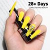 beautilux Yellow Gel Nail Polish, 1Pcs Yellow Color Gel Polish High Gloss Soak Off UV Nail Art Gel Manicure Salon at Home for Women (10ML)