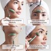 Ginger Chi Jade Roller - Anti-Aging Jade Therapy for Skin Care - Face Sculpting Tool for Eyes, Cheeks, Forehead - Jawline Shaper & Neck Roller - Face Roller is Part of The Gua Sha Facial Tools
