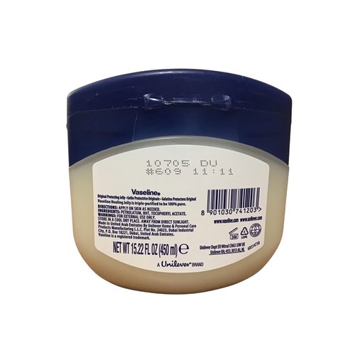 Vaseline Pure Petroleum Jelly, Original 16.23 Oz - 480 ml