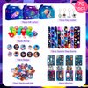 Space Party Favors, 70pcs Space Themed Party Favors, Space Birthday Decorations Includ Space Goodie Bags Stamp Slap Bracelet etc Space Birthday Party Favors for Space Themed Birthday Party Supplies